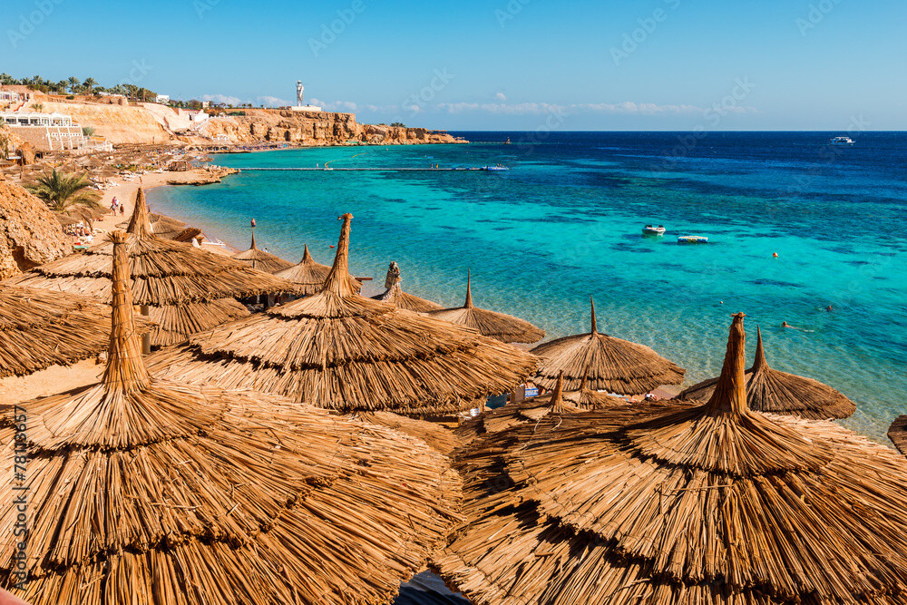 Red Sea coastline  in  Sharm El Sheikh,  Egypt, Sinai