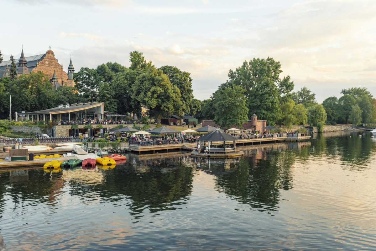 Djurgarden island with Nordic Museum in summer, Stockholm
City break w Sztokholmie z Warszawy 