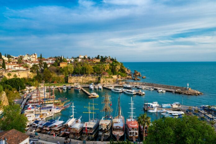 Old Town Kaleici In Antalya, Turkey