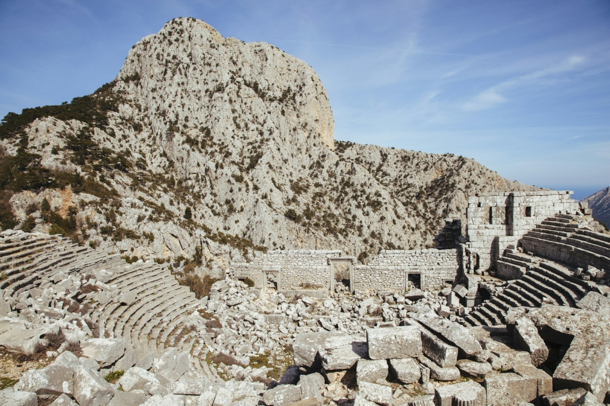 Termessos Amphitheatre, Antalya, Turkey