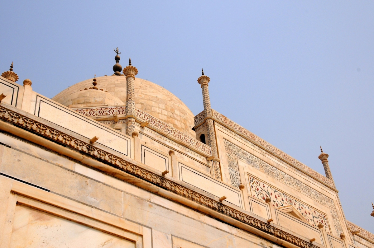 Taj Mahal in Agra, Uttar Pradesh, India.