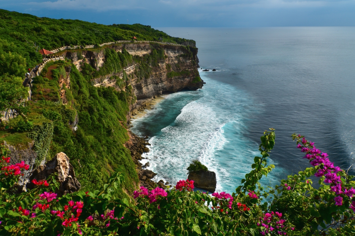 Uluwatu bay. Bali, Indonesia